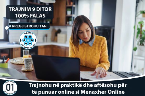 Puno Online Nga Shtepia Nepermjet Platformes Panairi Online SHPK.